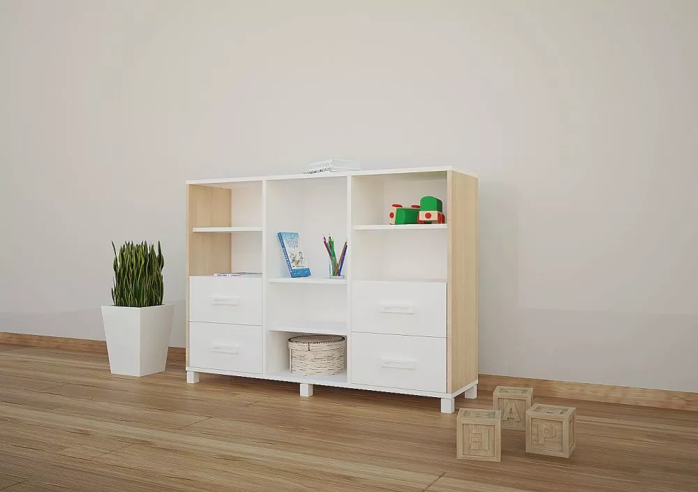 Kumode Animals RN15 · 132 × 34 × 96 cm