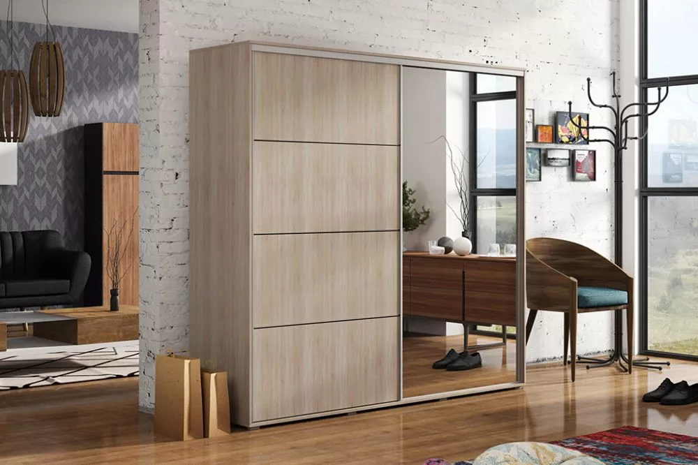 Skapis Modern A12 · Sonoma · 175 × 62 × 245 cm