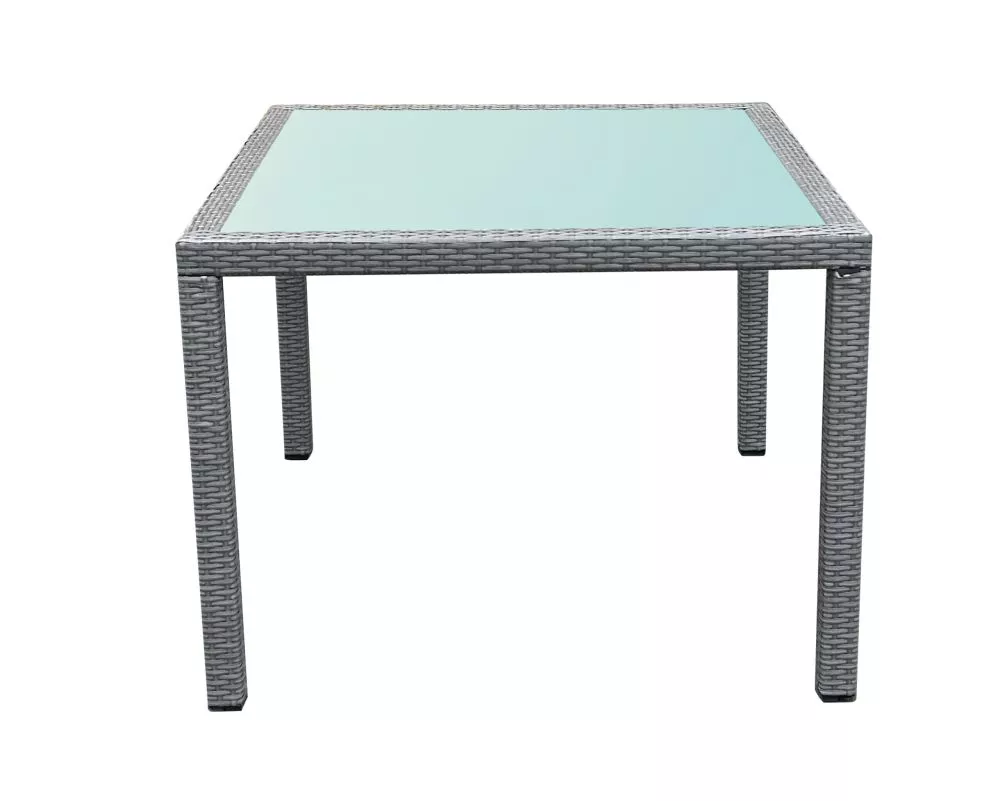 Dārza galds Bello Giardino 100x100 · Pelēks · 100 × 100 × 74 cm