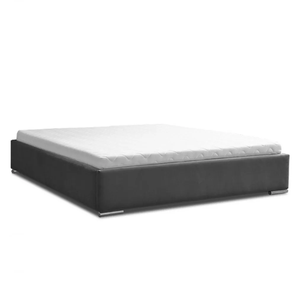 Gulta PK16 ar stelāžu Guļamvietas platums: 180 cm, Guļamvietas garums: 200 cm, stelāžas tips: metāla, · Grafīts · 190 × 