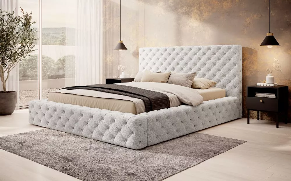Gulta Princce Premium Standard ar stelāžu Guļamvietas platums: 140 cm, Guļamvietas garums: 200 cm, stelāžas tips: metāla