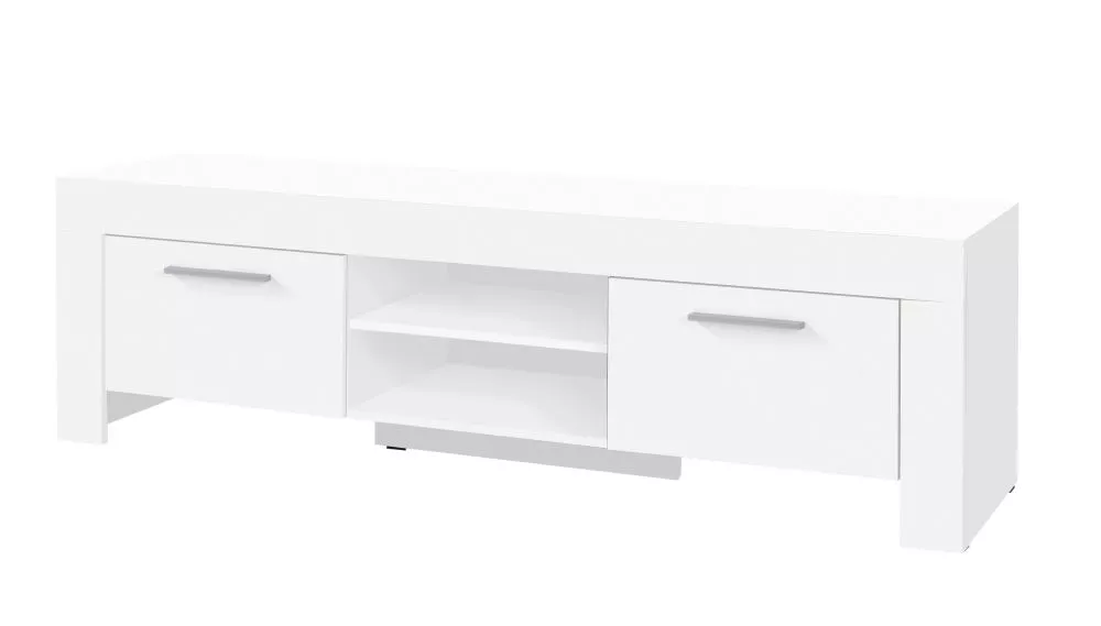 TV tumba Cezar 14 · Balts · 170 × 52 × 51 cm