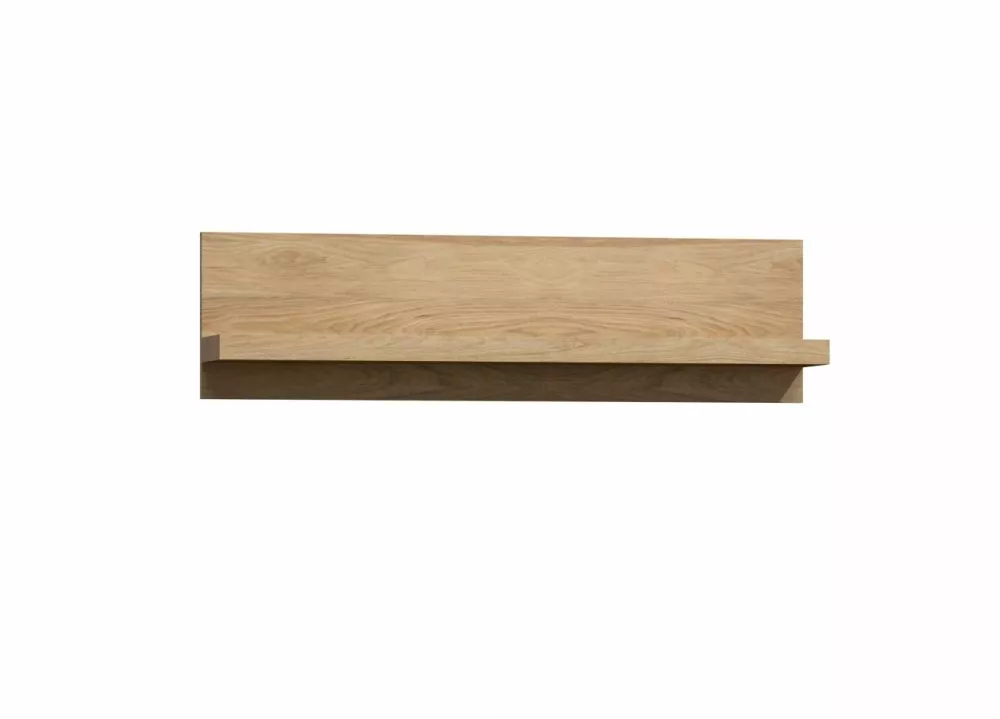 Plaukts Mediolan M11 · Dabīgs hickory · 120 × 32 × 18 cm