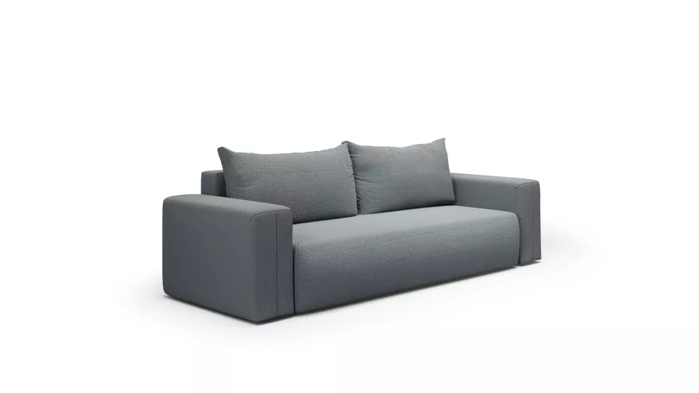 Dīvāns Torretta sofa standard · Pelēks · 97 × 258 × 72 cm