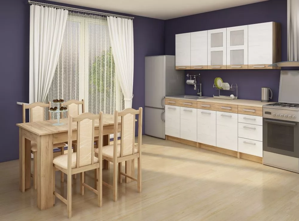 Virtuves komplekts Polo 2 Kitchen Set Materiāls : laminēta KSP,