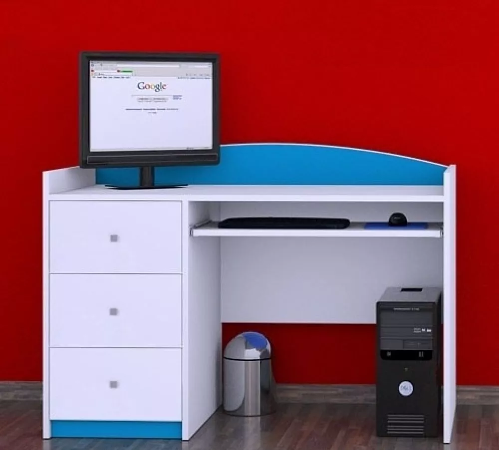 Bērnu rakstāmgalds Happy B05 Maksimālais augstums: 89 cm, · 125 × 75 × 60 cm