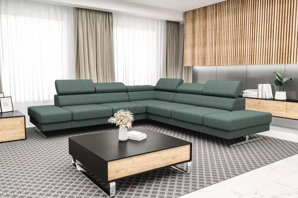 Dīvāns Emporio Max Standard · Tumši pelēks · 300 × 300 × 79 cm