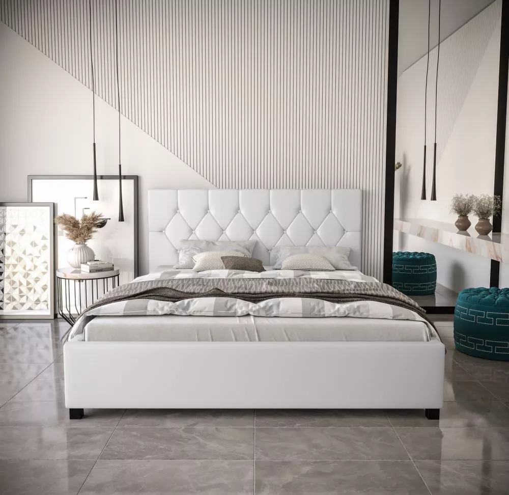 Gulta Swift Standard Guļamvietas platums: 160 cm, Guļamvietas garums: 200 cm, · Balts · 170 × 210 × 103 cm