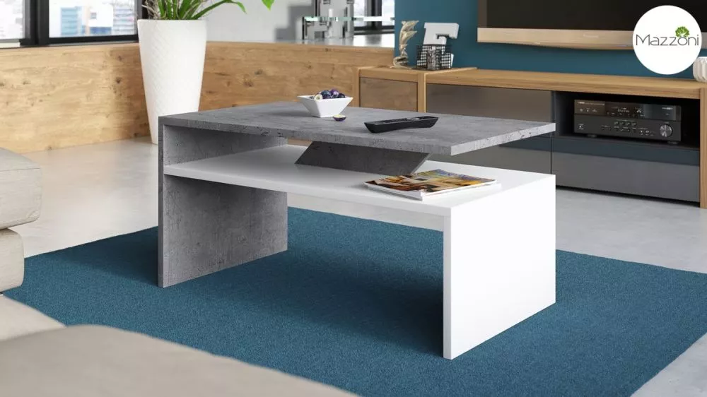 Žurnālgalds Prima Modern Korpusa krāsa: betons, · 90 × 50 × 45 cm