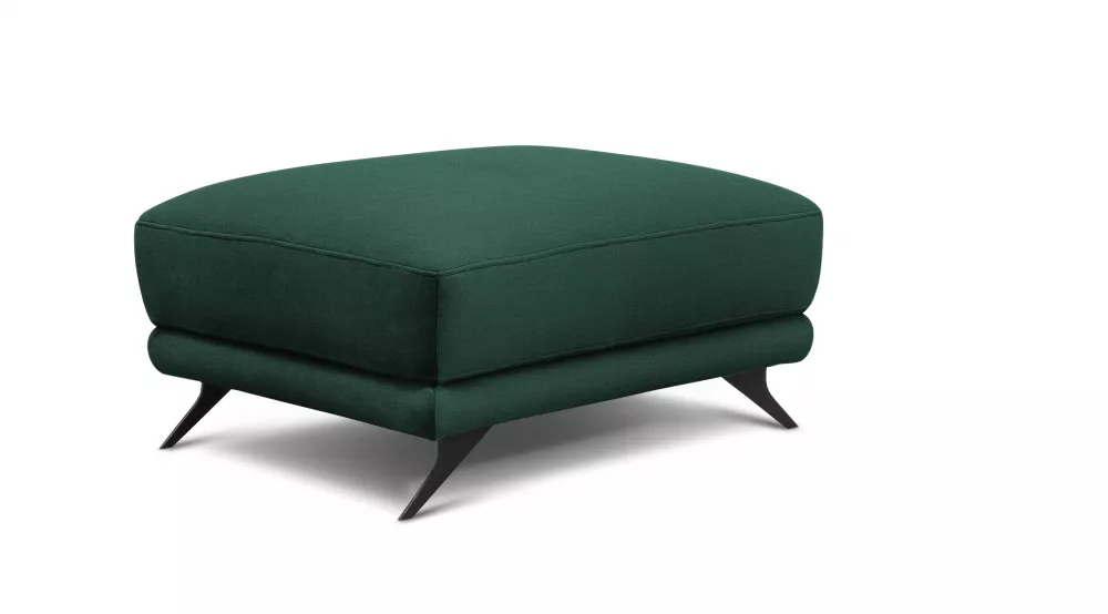 Pufs Megis P Premium Standard Auduma numurs: Nube 35, · Tumši zaļš · 82 × 42 × 68 cm