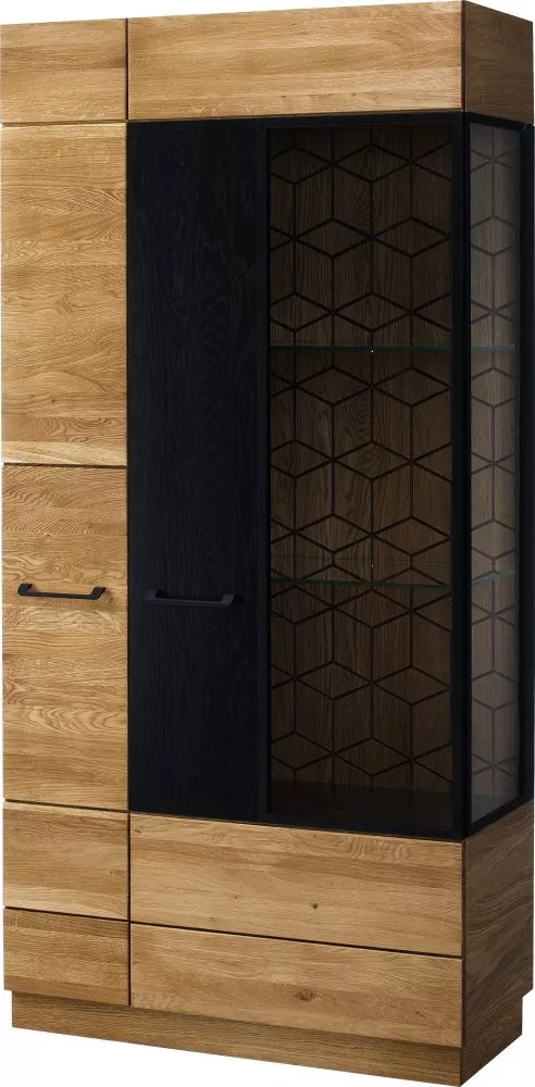 Sekcija Mosaic 12 ar LED Korpusa krāsa: medus ozols, · 95 × 42 × 196 cm