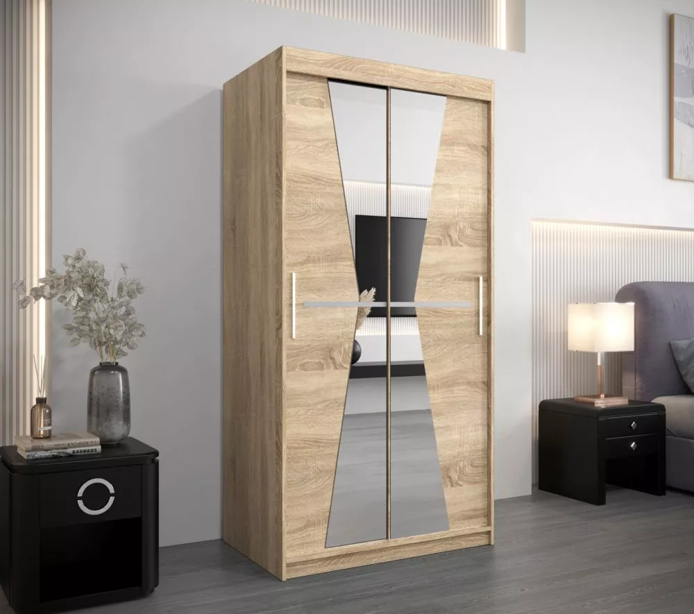 Skapis Maroko Classic · Sonoma · 100 × 62 × 200 cm