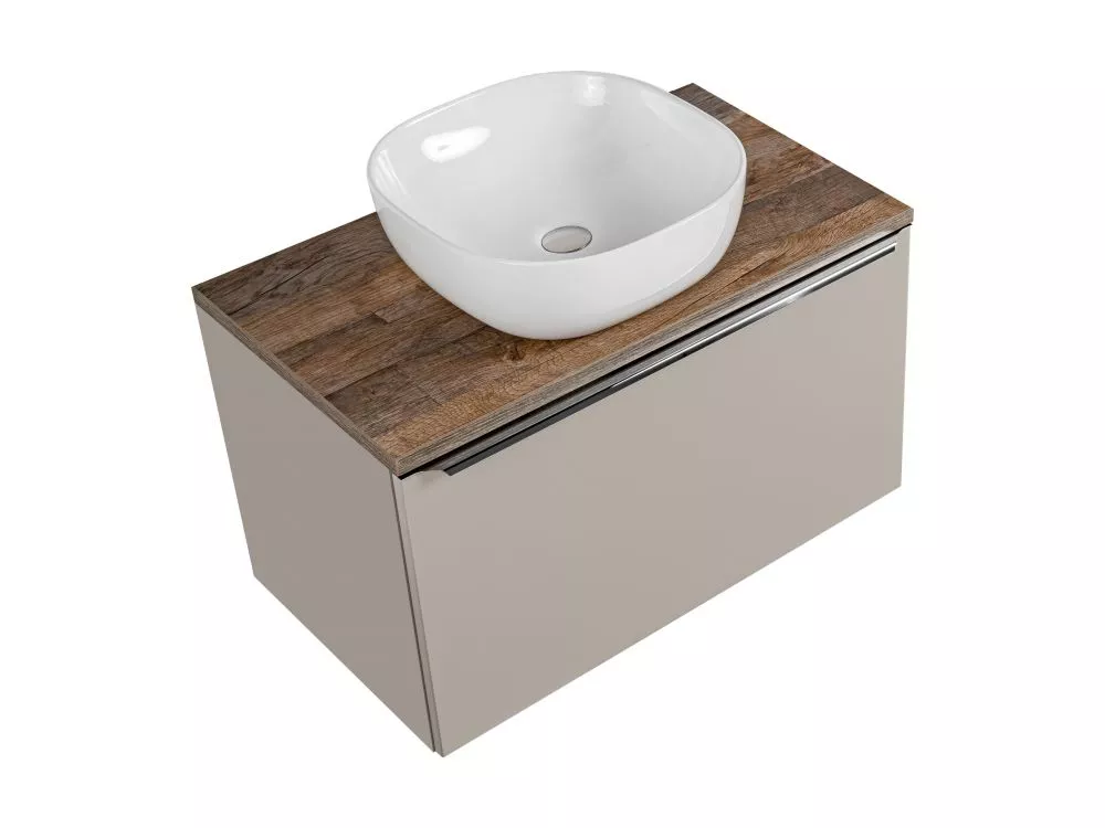 Vannas istabas skapītis Santa Fe Taupe 82-80 · 80 × 46 × 46.5 cm