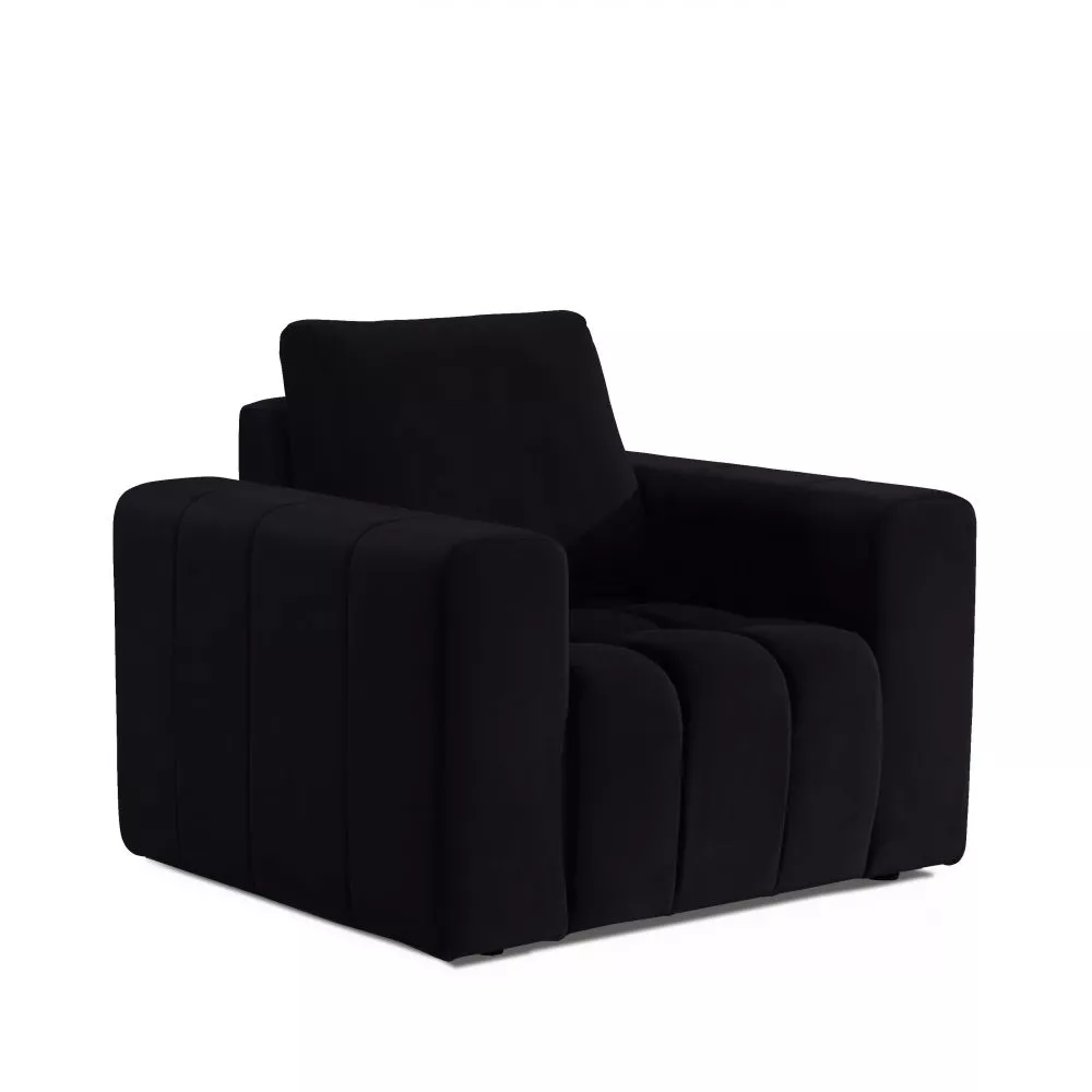 Mīksts krēsls Lazaro 1S Premium Standad · Melna · 108 × 89 × 85 cm