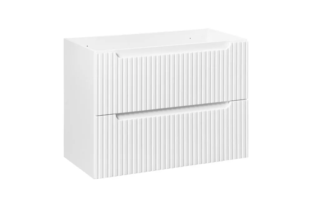 Vannas istabas skapītis Nova 82-2S · Balts · 80 × 57 × 39 cm