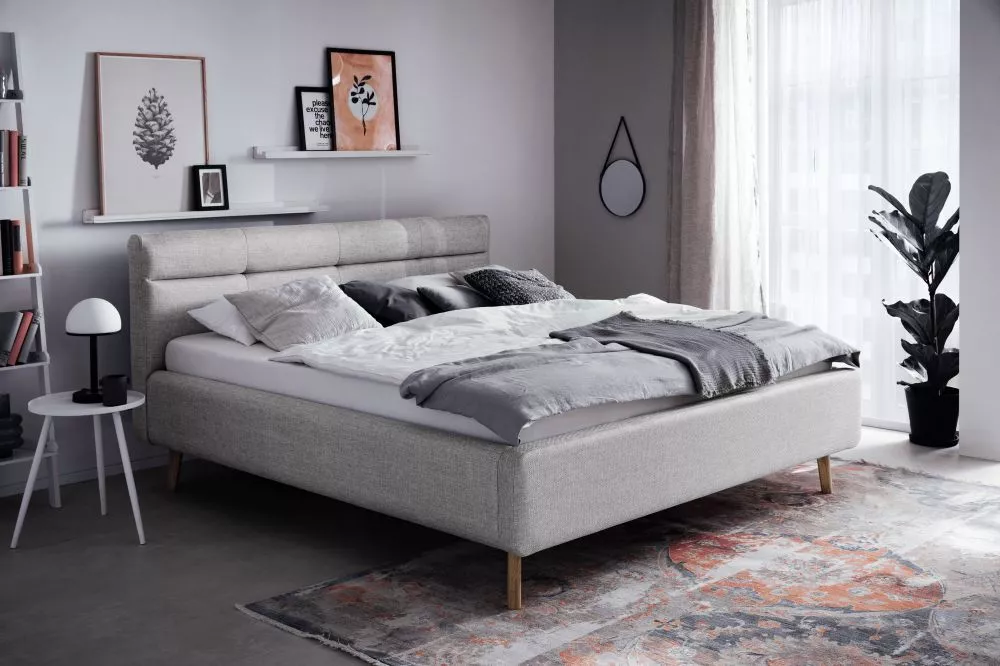 Gulta Lotte Premium Standard ar stelāžu Guļamvietas platums: 160 cm, Guļamvietas garums: 200 cm, stelāžas tips: koka, · 