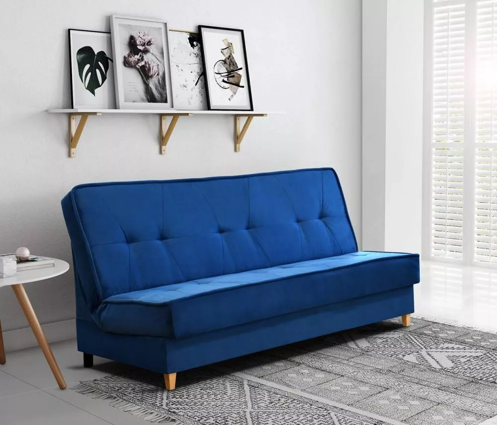Dīvāns Riva Sofa Standard · Tumši zils · 91 × 192 × 94 cm