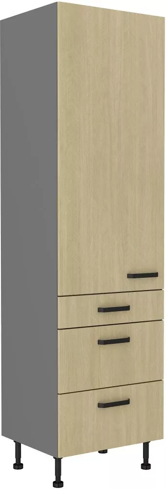 Virtuves skapis Scandi 60 DKS-215 3S1F