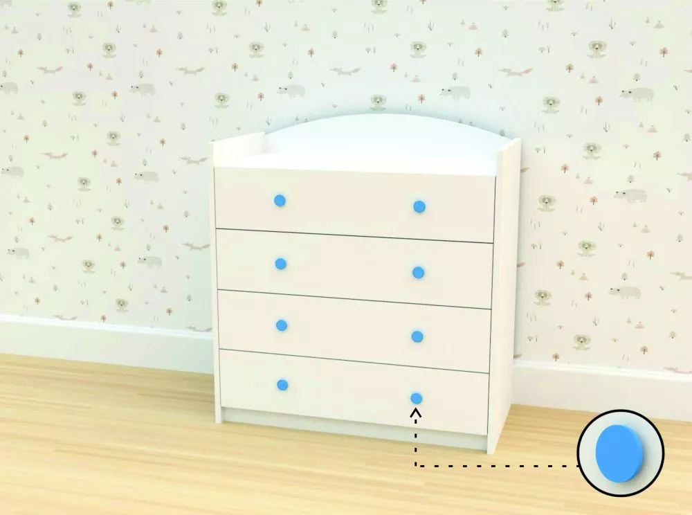 Kumode Happy colors K06 · 88 × 44 × 96 cm