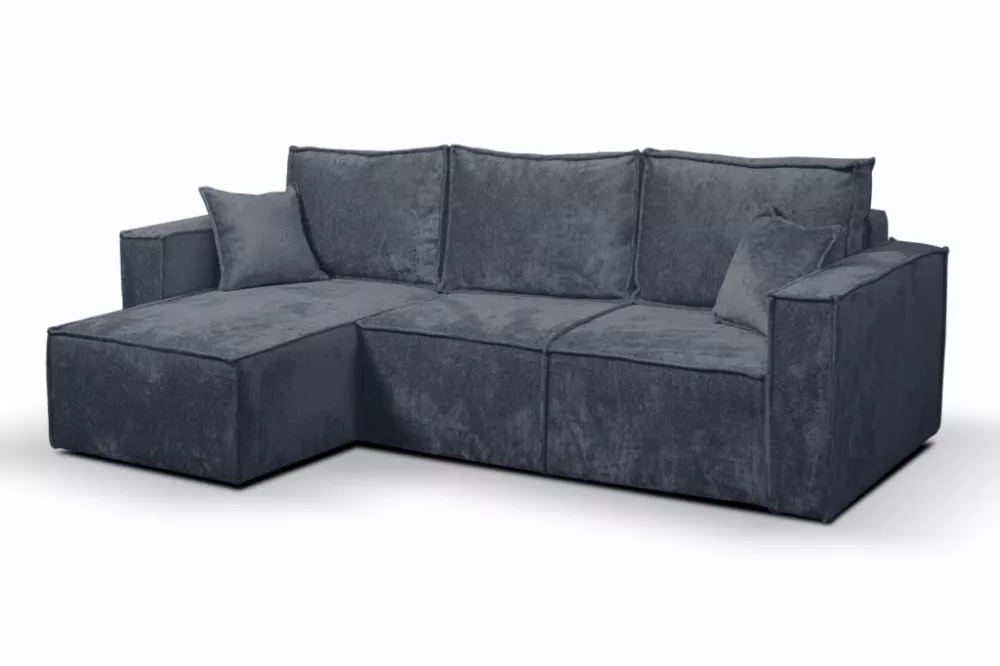 Dīvāns Loris Comfort Standard · Tumši zils · 150 × 240 × 70 cm