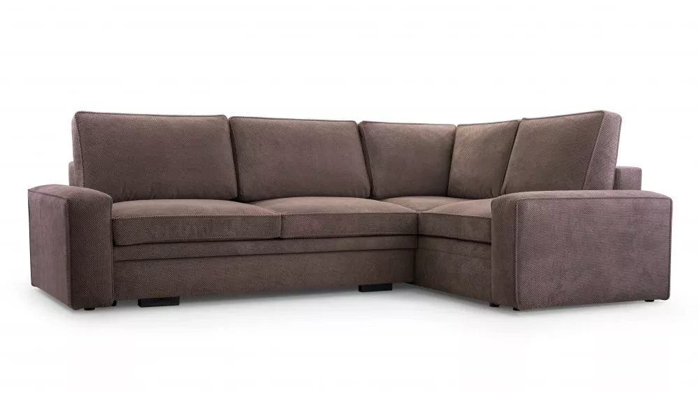 Dīvāns Toledo Onega Standard · Tumši brūns · 196 × 296 × 94 cm