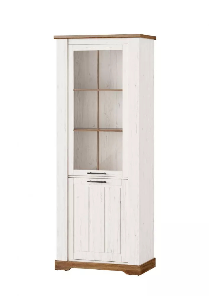 Sekcija Country 10 Korpusa krāsa: balināta priede, · 79 × 45 × 203 cm