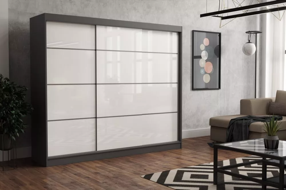 Skapis July Lacobel · 250 × 60 × 215 cm