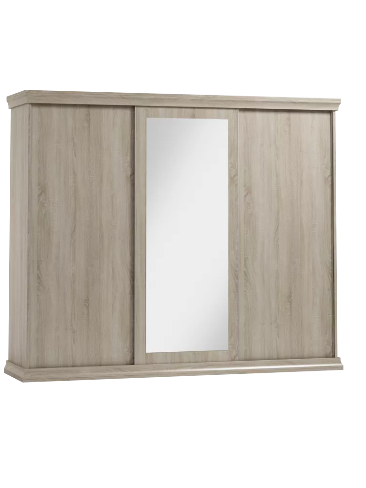 Skapis Wenus WN-S1 · Ozols sonoma · 240 × 62 × 200 cm