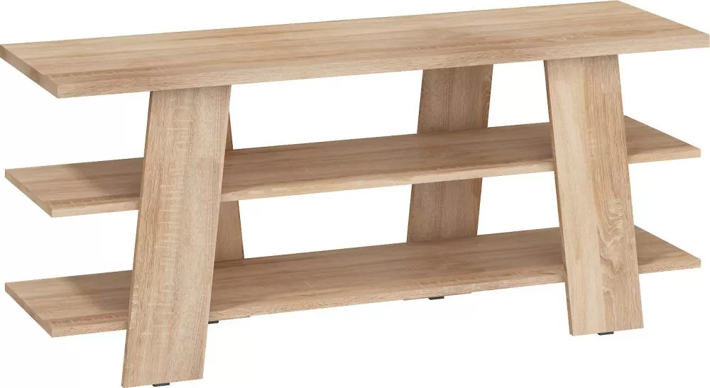 TV tumba Via 09 · Sonoma · 130 × 40 × 56 cm