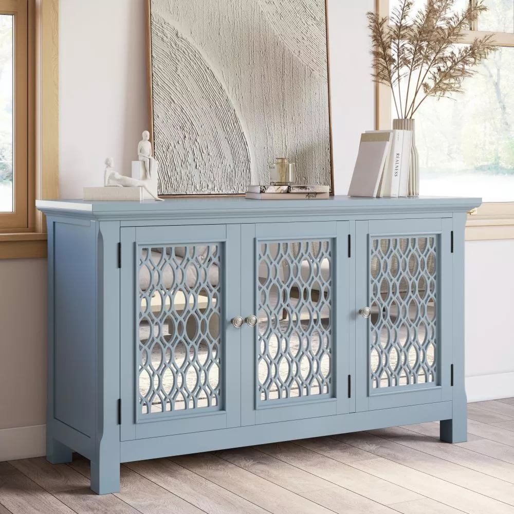 Kumode Avola AV2252-54 · Gaiši zils · 137 × 48.5 × 81.5 cm