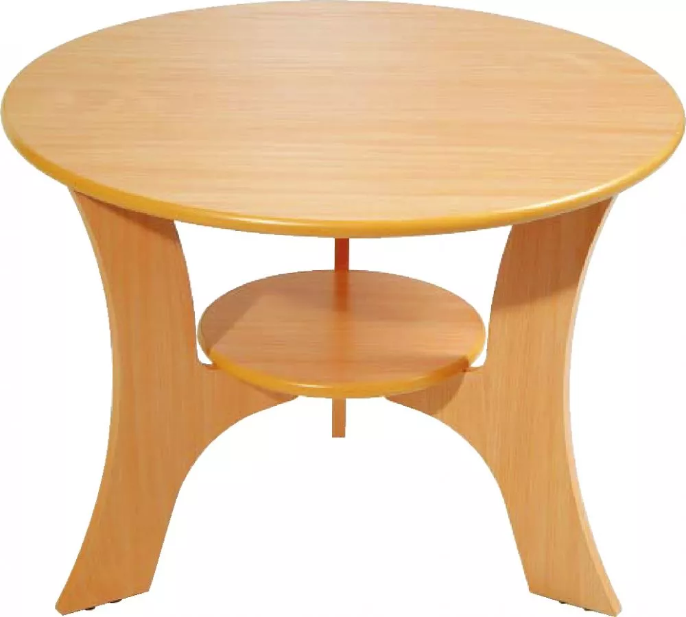 Žurnālgalds Ring 2D · Alksnis · 76 × 76 × 56 cm