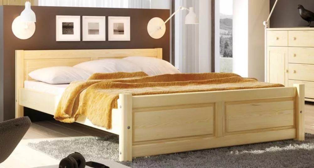 Gulta LK 115 ar stelāžu Kājiņu izmērs: 5x5 cm, Guļamvietas platums: 120 cm, Guļamvietas garums: 200 cm, stelāžas tips: k