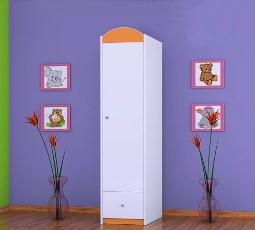 Bērnu skapis Happy SZ03-A · 45 × 54 × 187 cm
