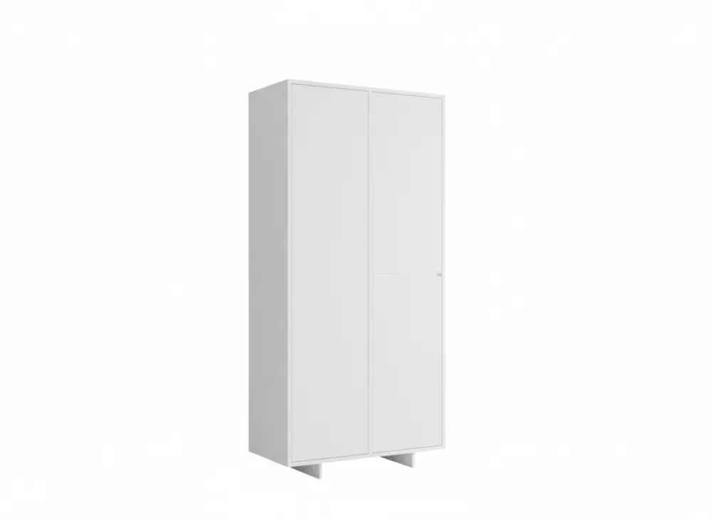 Skapis Noma N14 · Balts · 102 × 51 × 215.5 cm
