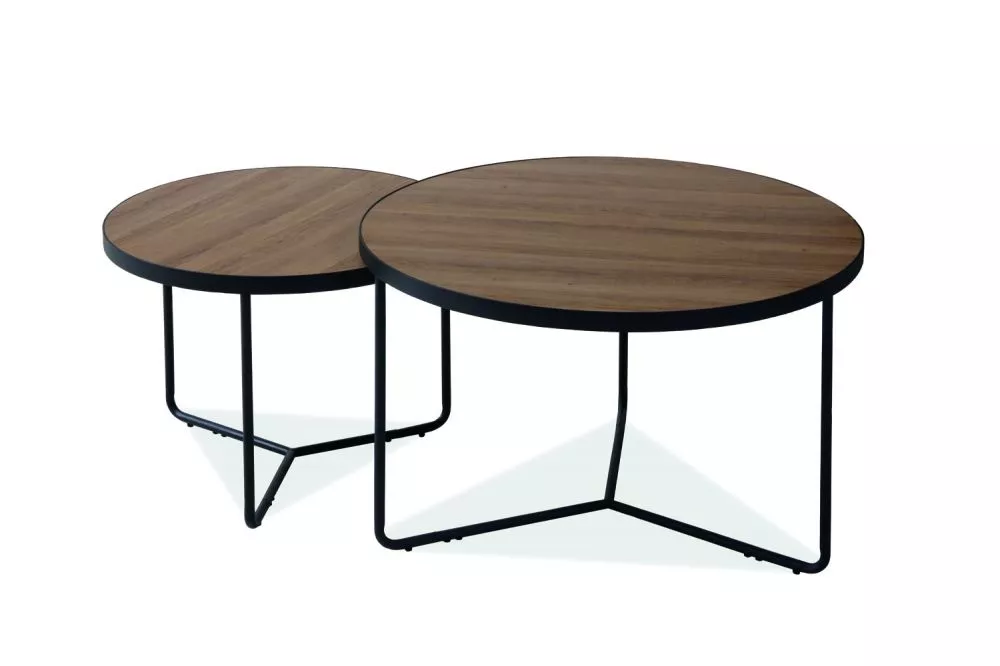 Žurnālgalds Italia Set 2 · Rieksts · 50 cm