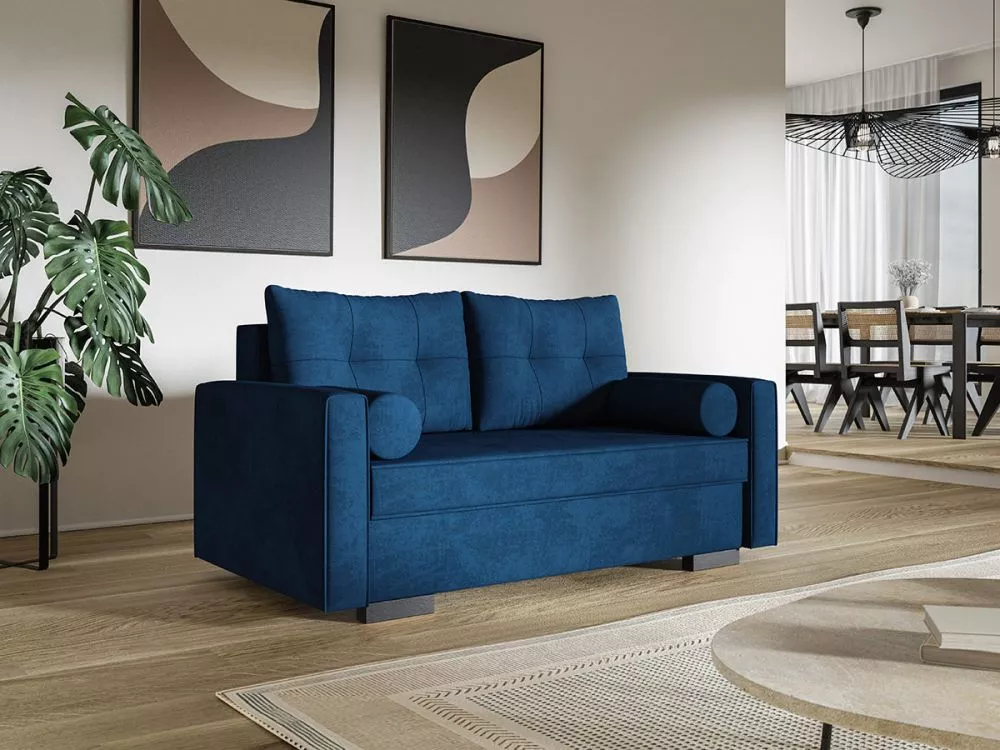 Dīvāns Comfort 2 2S Standard · Zils · 90 × 160 × 86 cm
