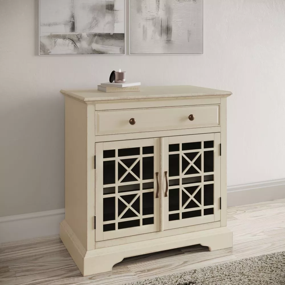 Kumode Avola AV675-32 · Krēma · 82 × 38 × 82 cm