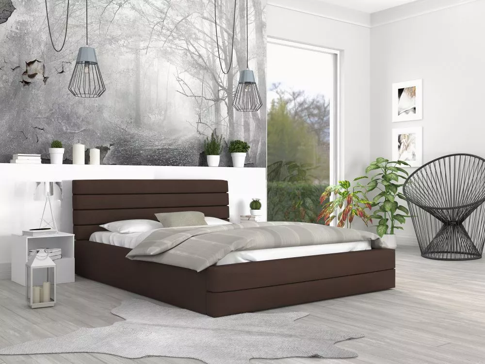 Gulta Virginia Premium Standard ar stelāžu Guļamvietas platums: 140 cm, Guļamvietas garums: 200 cm, stelāžas tips: metāl