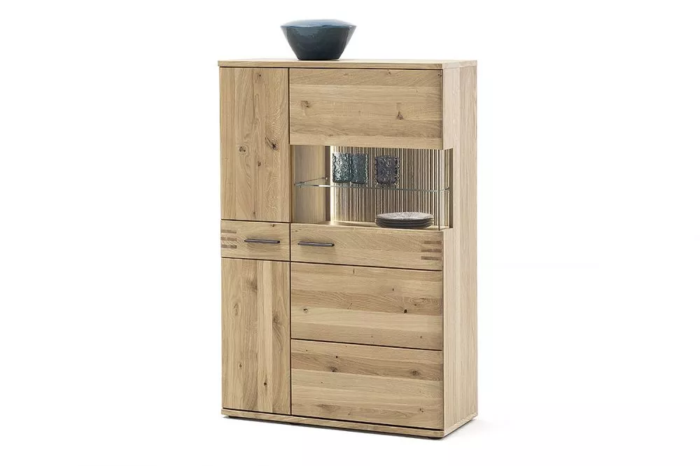 Sekcija Salvador 20 ar LED · Ozols · 90 × 37 × 136 cm