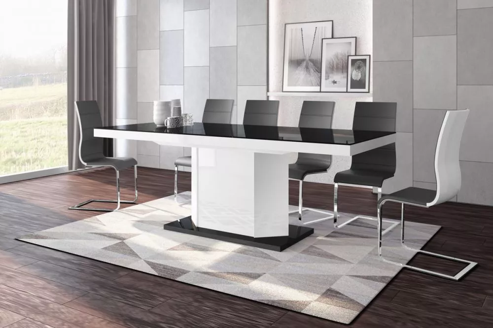Galds Amigo 160 Gloss · 160 × 75 × 89 cm