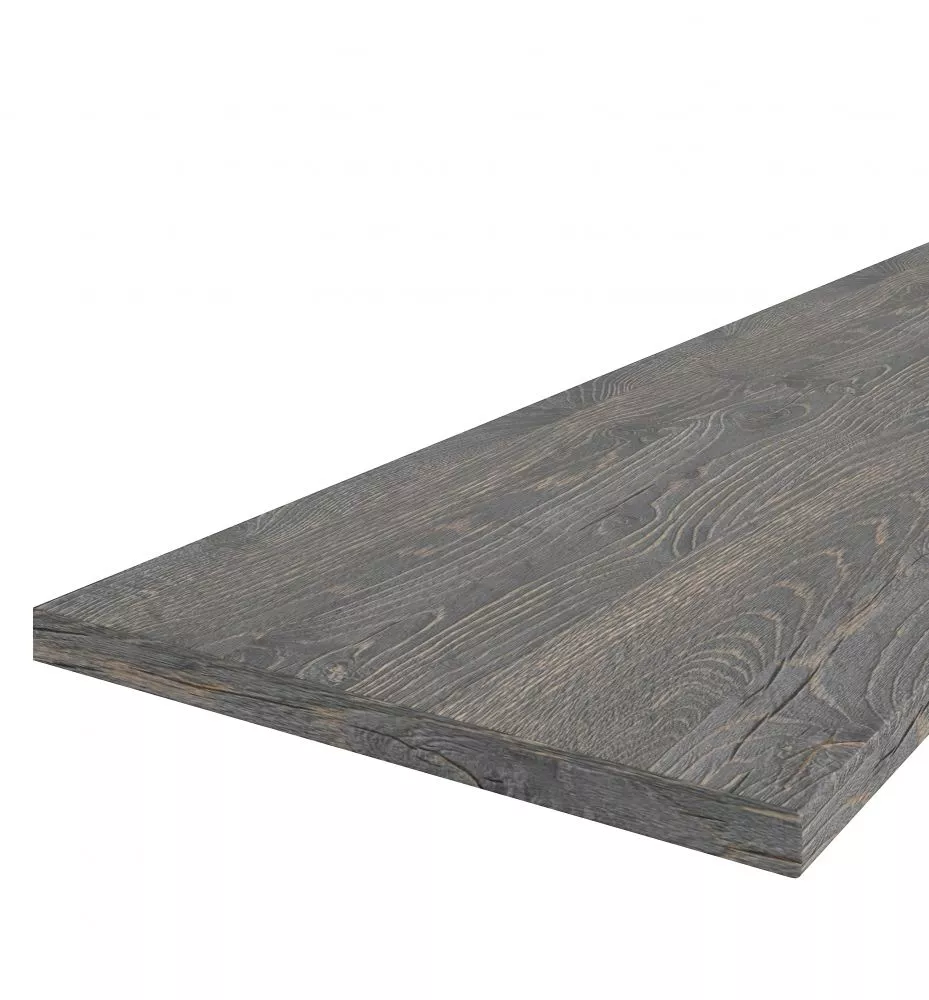 Darba virsma Encimera 120 3.8 · Tumšais ozols · 300 × 120 cm