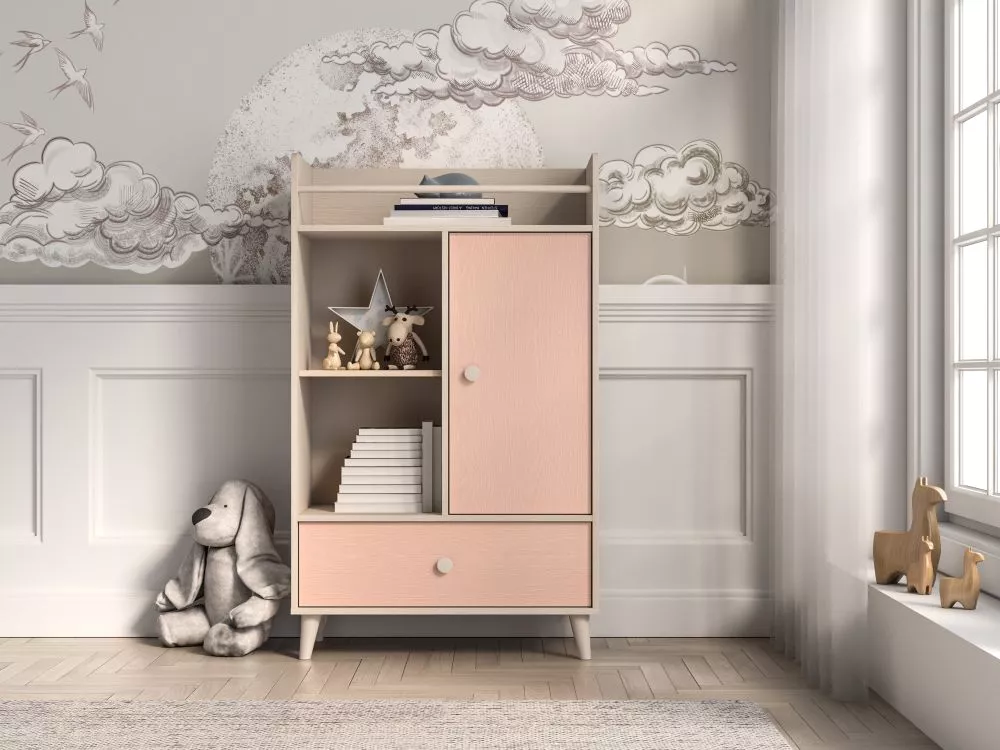Kumode Mevel 04 · 80 × 40 × 132 cm