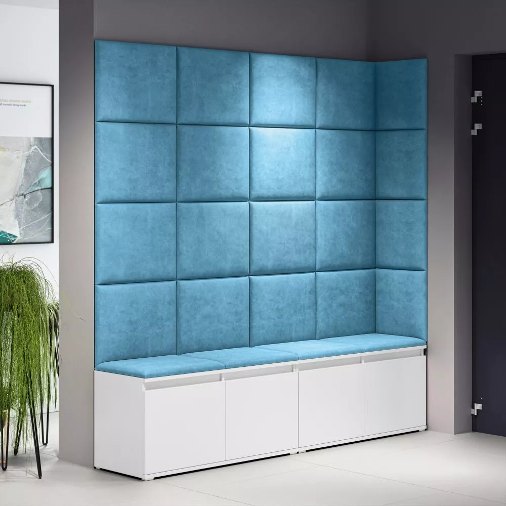 Apavu plaukts Emi 3 Trinity Korpusa krāsa: balts, · 200 × 170 × 40 cm