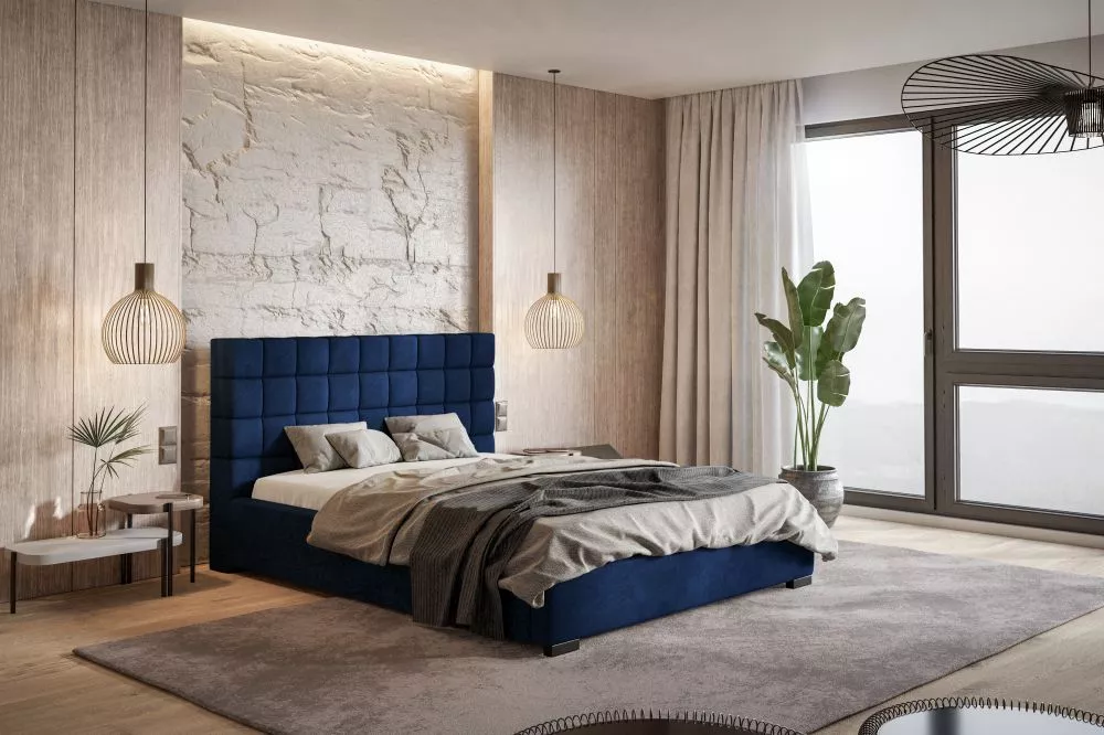 Gulta Top 6 Premium standard ar stelāžu Guļamvietas platums: 140 cm, Guļamvietas garums: 200 cm, stelāžas tips: koka, · 