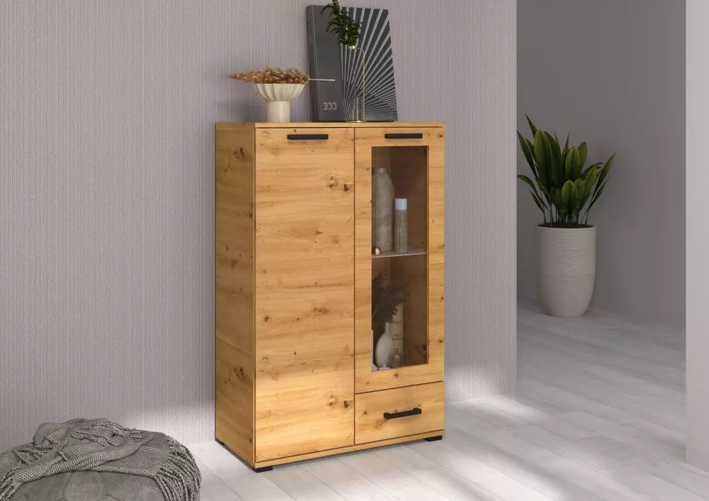 Kumode Frazio F4 · Ozols artisan · 80 × 40 × 123.6 cm
