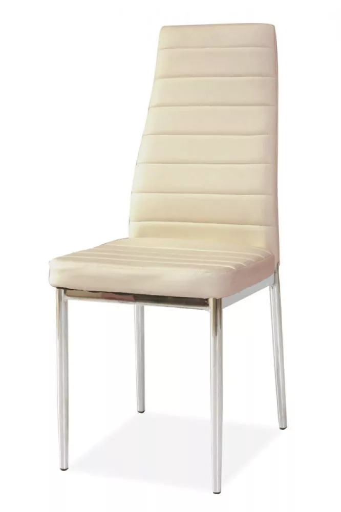 Krēsls H - 261 chrome · Krēma · 96 × 40 × 38 cm