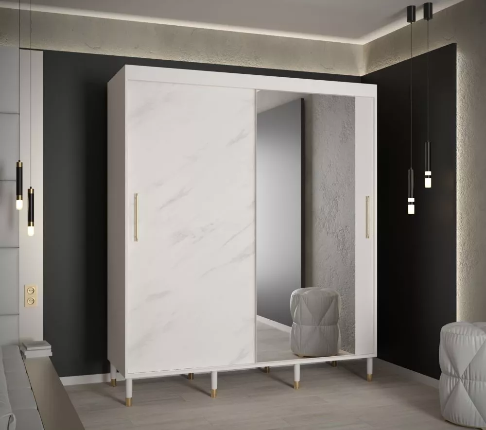 Skapis Calipso Marmur 2 · 180 × 62 × 208 cm