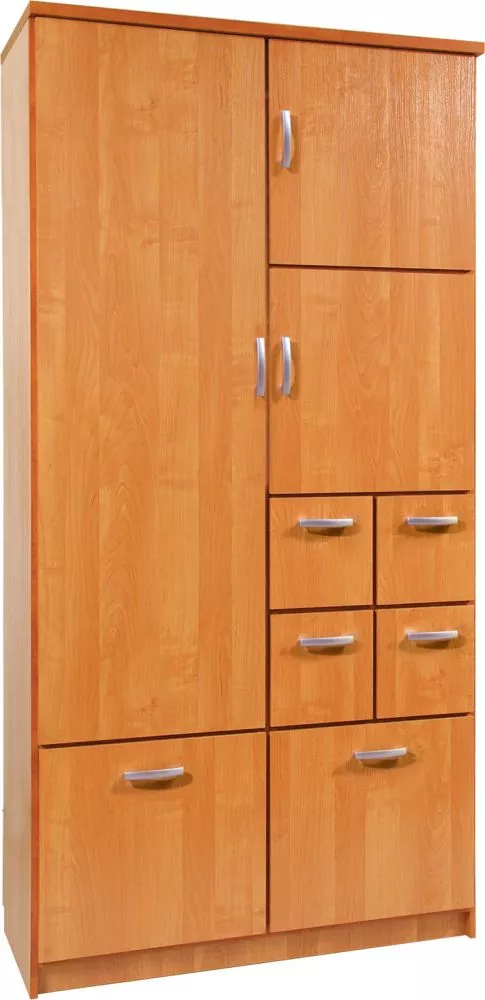 Skapis Barcelona 100 · Alksnis · 100.4 × 43.6 × 199 cm