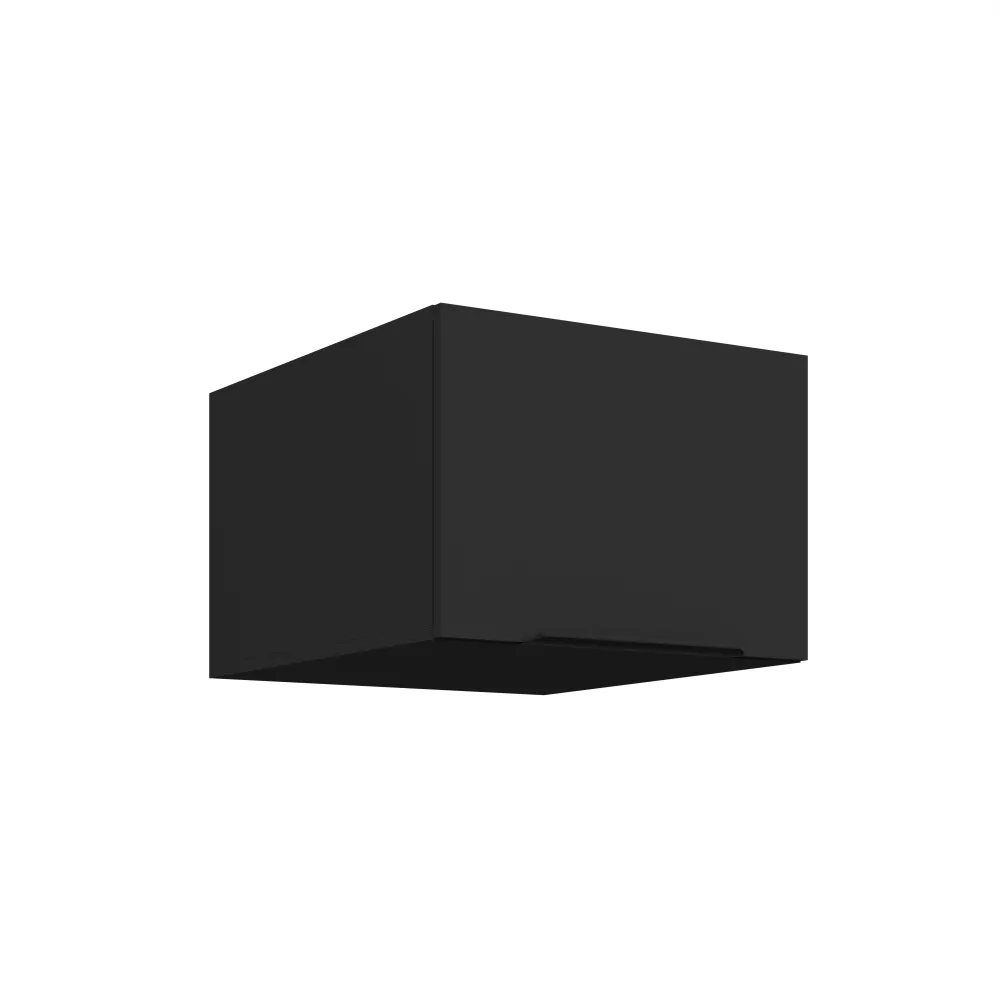 Virtuves skapis Aria Black 50 NAGU-36 1F