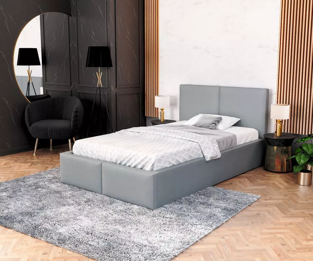 Gulta Fresia Basic Standard ar stelāžu Guļamvietas platums: 120 cm, Guļamvietas garums: 200 cm, stelāžas tips: koka, · P